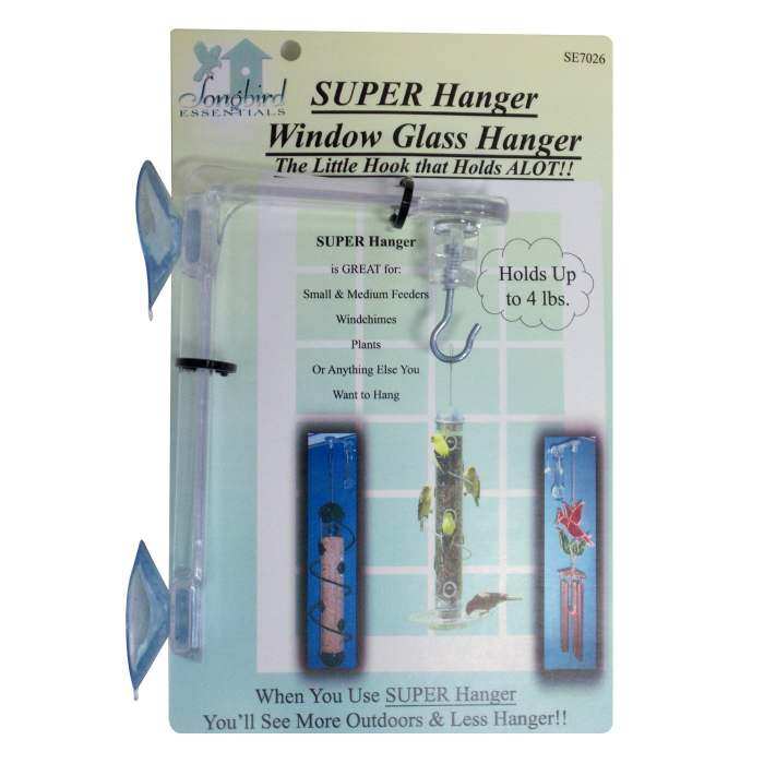 Window Glass Songbird Super Hanger 2-Pack